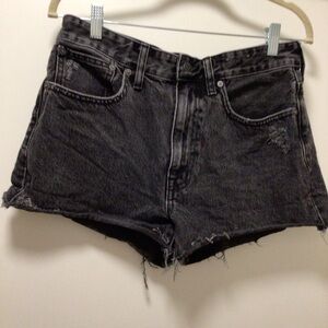 Womens Madewell Relaxed Denim Shorts